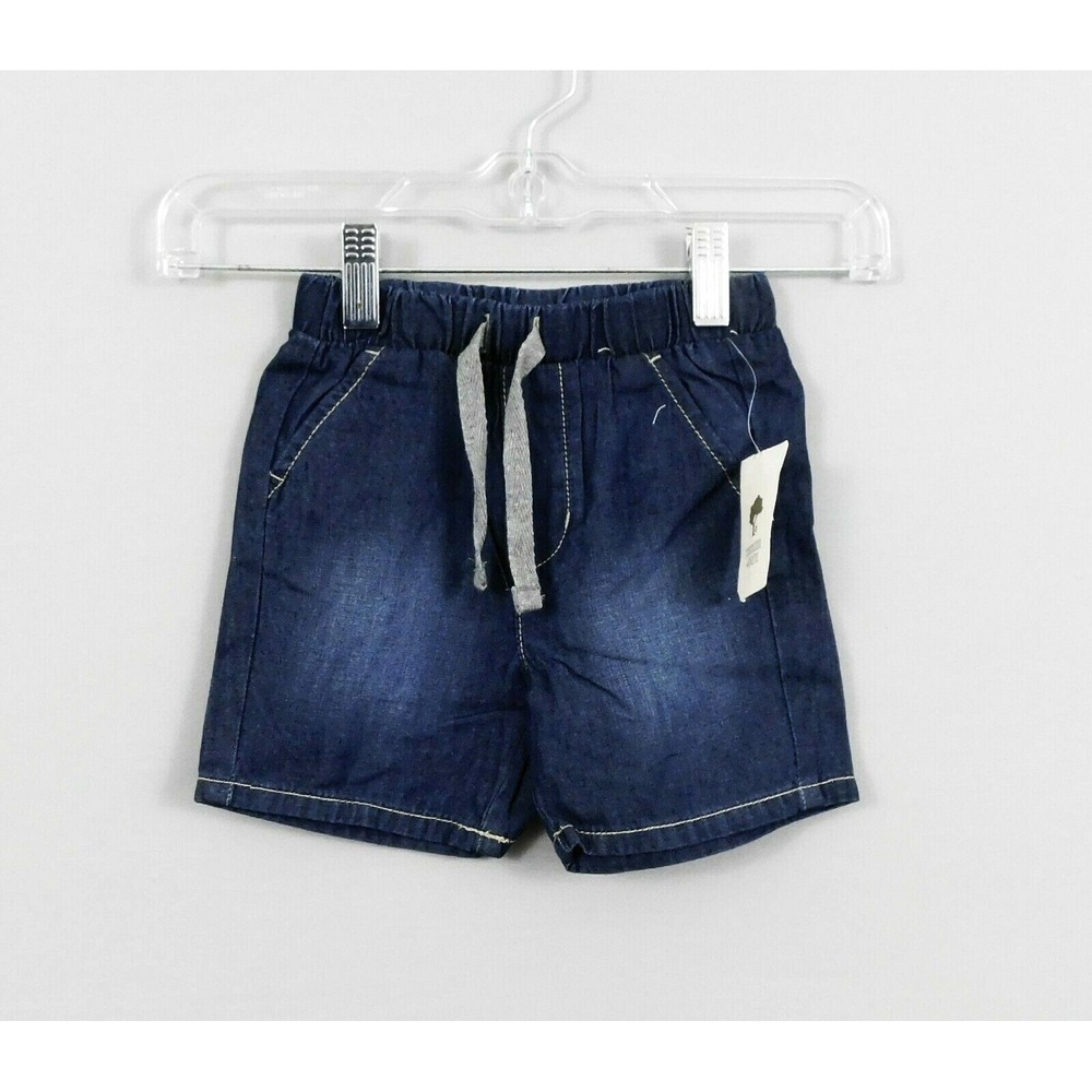Tucker + Tate Baby Girl Jean Shorts, Size 18 Months, Blue, New